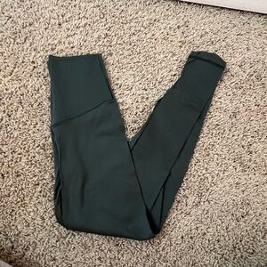 Army green aerie leggings